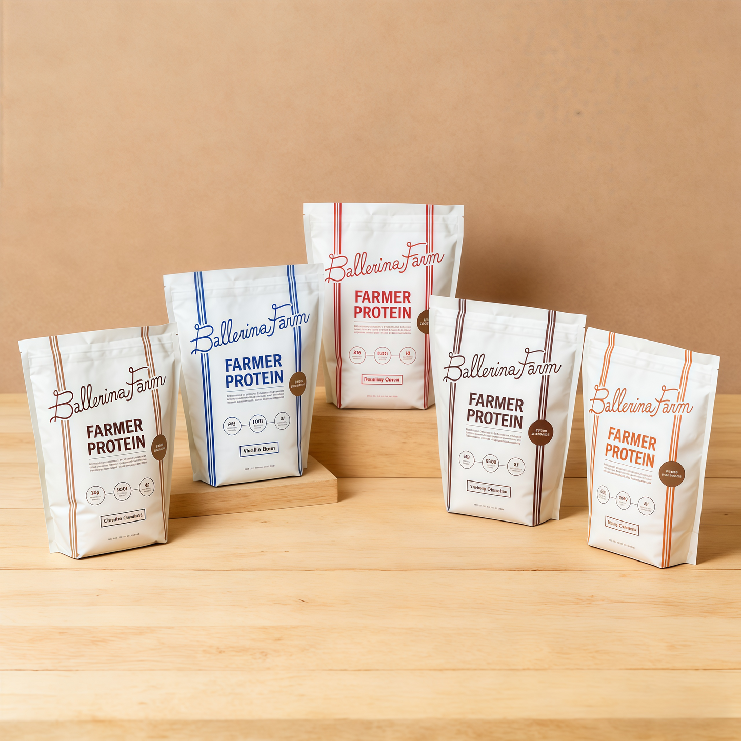 Ballerina Farm Grass Fed Whey Protein Powder, 24g Protein with Collagen Peptides, Bovine Colostrum, Hemp Hearts & Prebiotic Fiber, No Artificial Ingredients